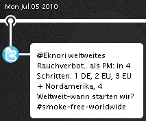 Image:6 Monate Twitter und 500 Beiträge